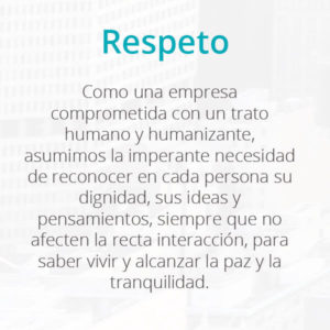 Respeto Valores Adymi