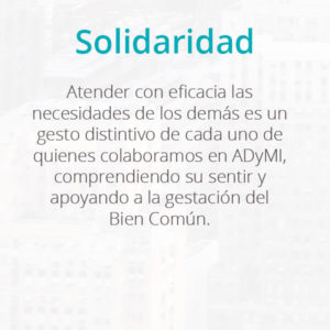 Solidaridad Valores Adymi